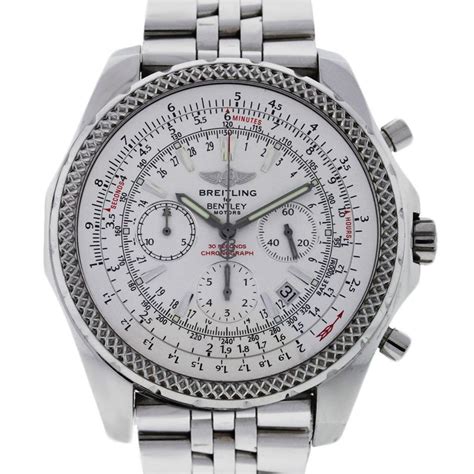breitling white face